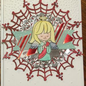 Christmas Cutie Angel Card