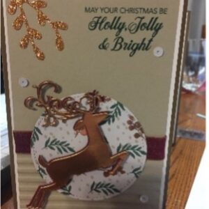 Dashing Deer Exploding Fold Card