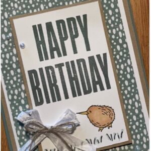 Happy Birthday Kiwi Card