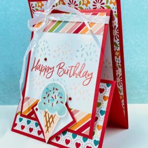weet Ice Cream Fun Fold & Gift Card Holder