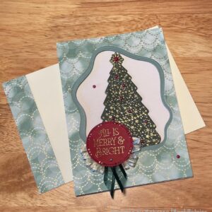 Lights Aglow Tree Card