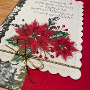 Poinsettia Card