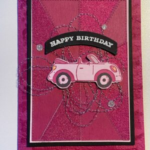 Barbie Inspired Birthday Card